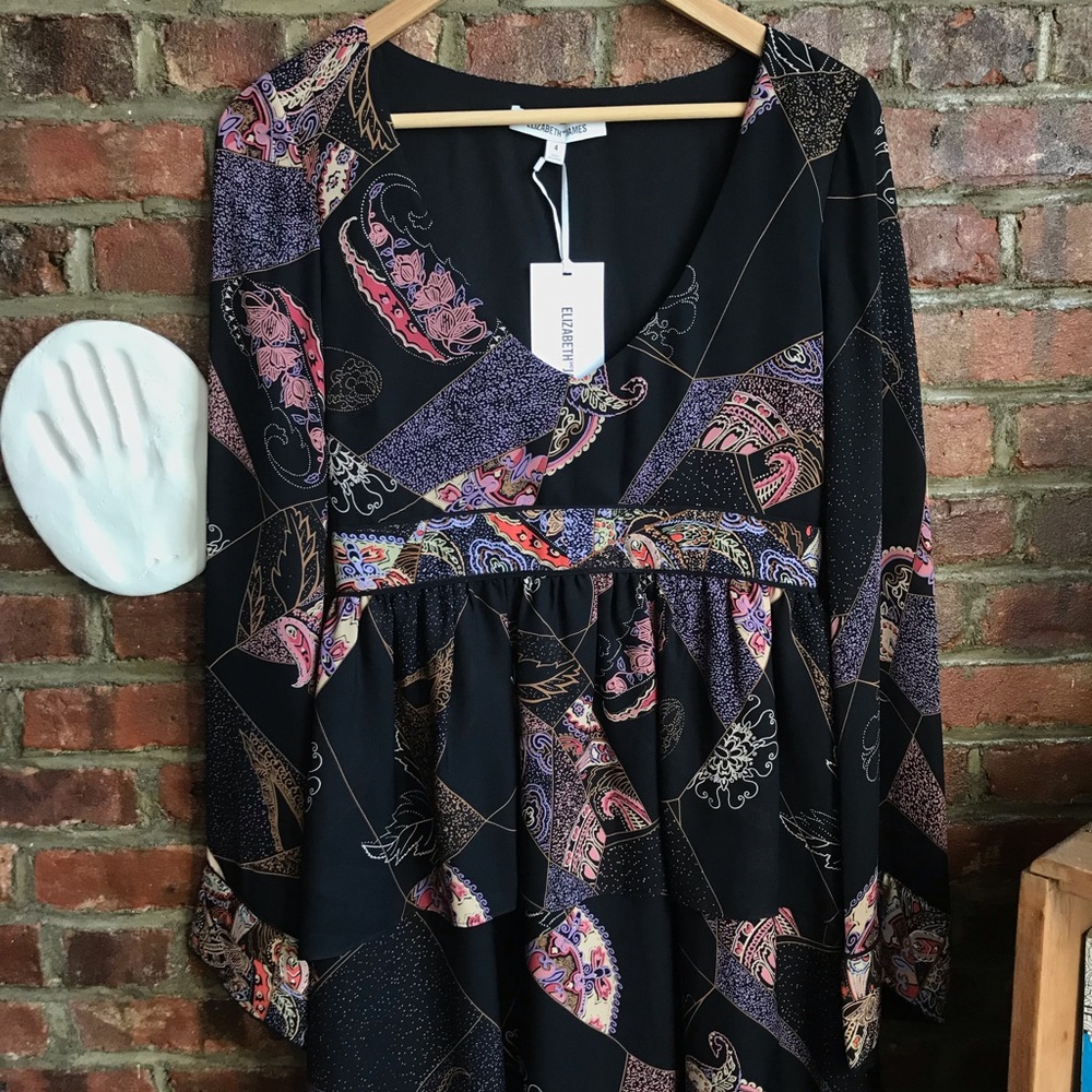 Elizabeth and James Silk Dress